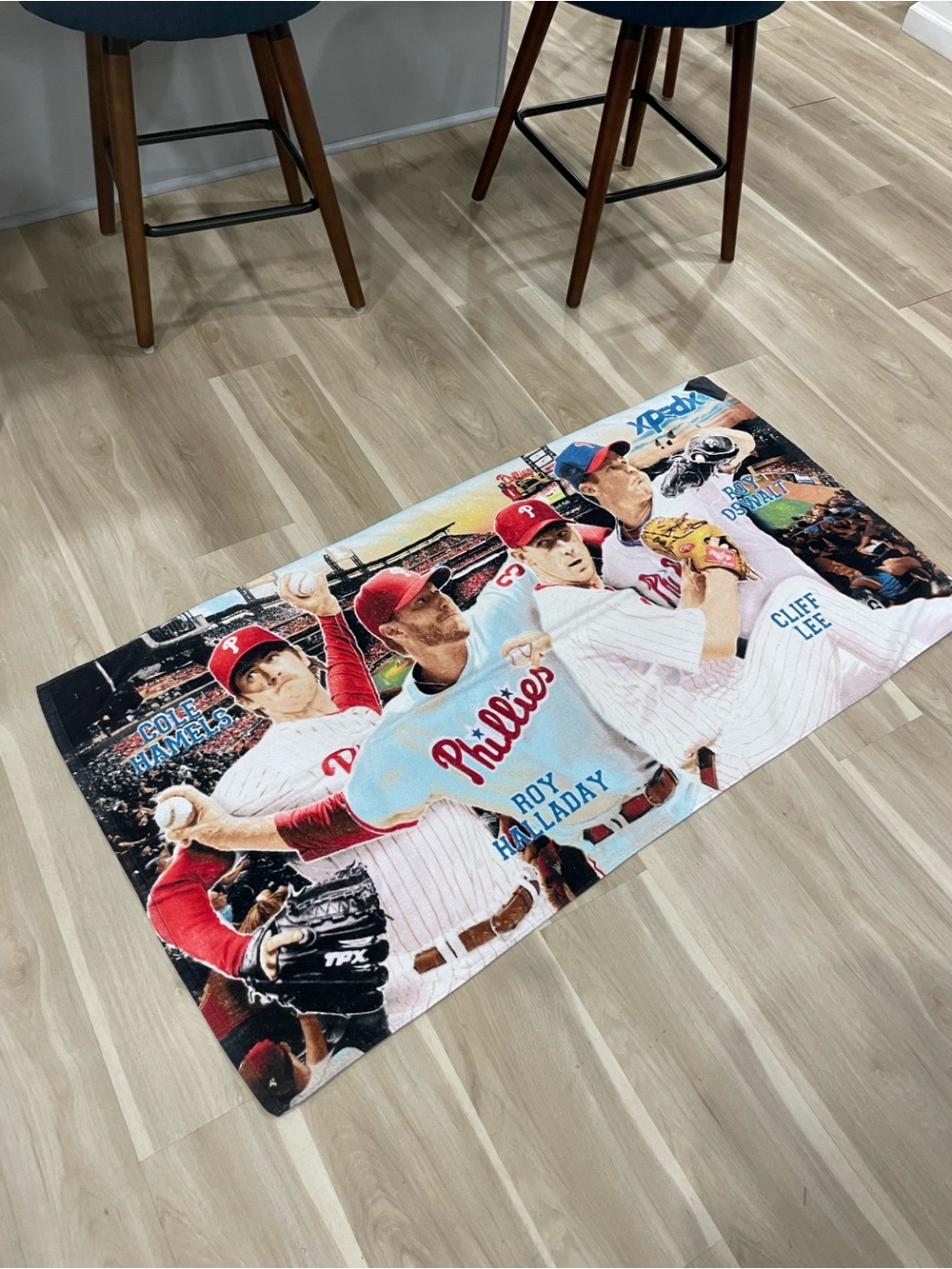Philadelphia Phillies 4 Aces Beach Towel